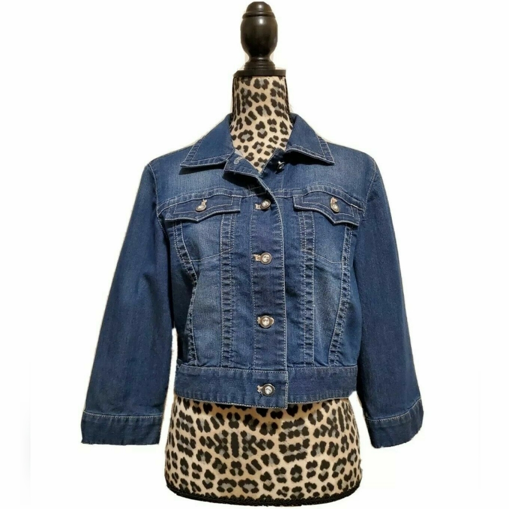 Chico's Long Sleeve Jacket, Size 1